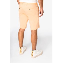NS738 - Bermuda chino eco-responsável de homem