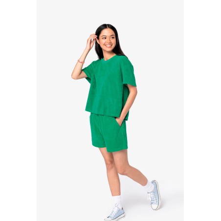 NS728 - Calção eco-responsável em malha turca de senhora